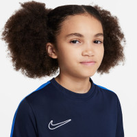 Nike Dri-Fit Academy 23 Trainingsshirt Kids Donkerblauw Blauw Wit