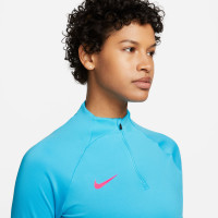 Nike Strike 23 Dri-Fit Trainingstrui 1/4-Zip Dames Lichtblauw Roze