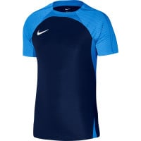 Nike Dri-Fit Strike III Football Shirt Dark Blue White