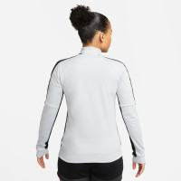 Nike Dri-FIT Academy 23 Full-Zip Trainingsjack Dames Grijs Zwart Wit