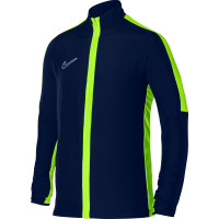 Nike Dri-FIT Academy 23 Full-Zip Woven Training Jacket Dark Blue Yellow White