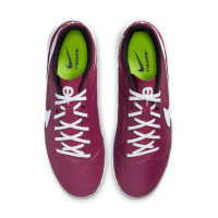 Nike Tiempo Legend 9 Academy Turf Football Shoes (TF) Burgundy White Blue