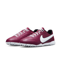 Nike Tiempo Legend 9 Academy Turf Football Shoes (TF) Burgundy White Blue