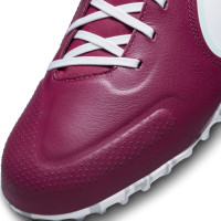 Nike Tiempo Legend 9 Academy Turf Football Shoes (TF) Burgundy White Blue