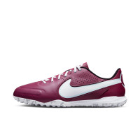 Nike Tiempo Legend 9 Academy Turf Football Shoes (TF) Burgundy White Blue