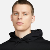 Nike F.C. Hoodie Fleece Black White