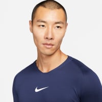 Nike Park Dri-Fit Long Sleeve Base Layer Dark Blue White