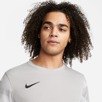 Nike Park IV Goalkeepers Long Sleeve Football Shirt Grey Black