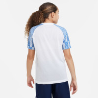 Nike Academy Dri-Fit Training Shirt Kids Blue White