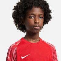 Nike Academy Dri-Fit Trainingsshirt Kids Rood Wit