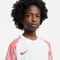 Nike Academy Dri-Fit Trainingsshirt Kids Wit Rood