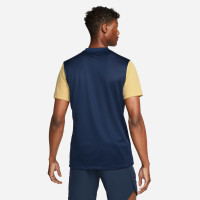 Nike Tiempo Premier II Football Shirt Dark Blue Gold