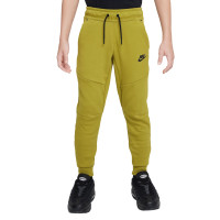 Nike Tech Fleece Sweatpants Sportswear Kids Light Olive Green Black