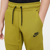 Nike Tech Fleece Sweatpants Sportswear Kids Light Olive Green Black