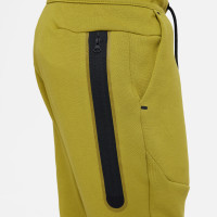 Nike Tech Fleece Sweatpants Sportswear Kids Light Olive Green Black