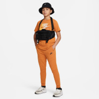 Nike Tech Fleece Jogger Kids Orange Black 