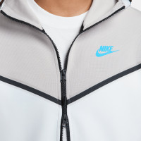 Nike Tech Fleece Tracksuit Light Grey White Blue