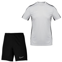 Nike Dri-Fit Academy 23 Trainingsset Kids Grijs Zwart Wit