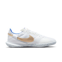 Nike Streetgato Street Football Boots White Gold Blue