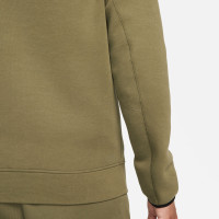 Nike Tech Fleece Vest Sportswear Olive Green Black 