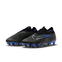 Nike Phantom GX Elite Iron-Nop Football Shoes (SG) Anti-Clog Black Blue