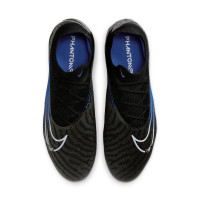 Nike Phantom GX Elite Iron-Nop Football Shoes (SG) Anti-Clog Black Blue