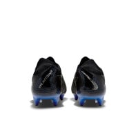 Nike Phantom GX Elite Iron-Nop Football Shoes (SG) Anti-Clog Black Blue