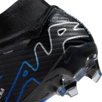 Nike Zoom Mercurial Superfly 9 Elite Gras Football Shoes (FG) Black Blue White