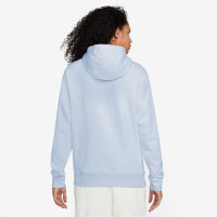 Nike Sportswear Club Hoodie Fleece Light Blue White