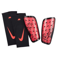 Nike Mercurial Superlock Lite Shin Guards Bright Red Black