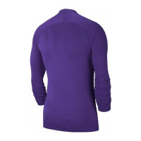 Nike Dri-Fit Park Long Sleeve Base Layer Kids Purple White