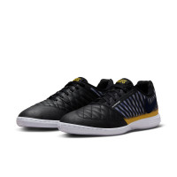 Nike Lunar Gato II Zaalvoetbalschoenen (IN) Zwart Donkerblauw Geel