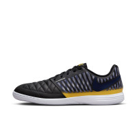 Nike Lunar Gato II Zaalvoetbalschoenen (IN) Zwart Donkerblauw Geel