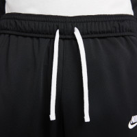 Nike Club Full-Zip Tracksuit Black White