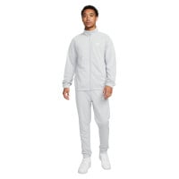 Nike Club Full-Zip Tracksuit Light Grey White