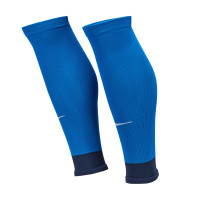 Nike Strike Sock Sleeves Blue Dark Blue White