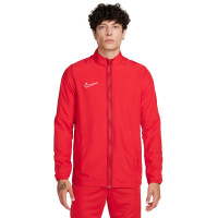 Nike Dri-FIT Academy 23 Full-Zip Trainingsjack Woven Rood Wit