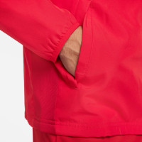 Nike Dri-FIT Academy 23 Full-Zip Trainingsjack Woven Rood Wit