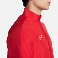 Nike Dri-FIT Academy 23 Full-Zip Trainingsjack Woven Rood Wit