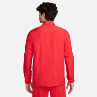 Nike Dri-FIT Academy 23 Full-Zip Trainingsjack Woven Rood Wit