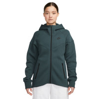 Nike Tech Fleece Tracksuit Sportswear Women's Dark Green Black