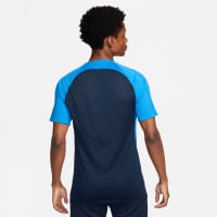 Nike Dri-Fit Strike III Football Shirt Dark Blue White