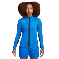 Nike Dri-FIT Academy 23 Full-Zip Trainingsjack Dames Blauw Donkerblauw Wit