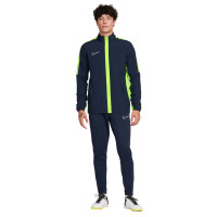 Nike Dri-FIT Academy 23 Full-Zip Trainingsjack Woven Donkerblauw Geel Wit