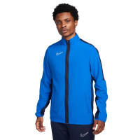 Nike Dri-FIT Academy 23 Full-Zip Trainingsjack Woven Blauw Donkerblauw Wit