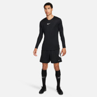 Nike Park Dri-Fit Long Sleeve Base Layer Black White