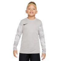 Nike Park IV Goalkeepers Long Sleeve Football Shirt Kids Grey Black