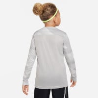 Nike Park IV Goalkeepers Long Sleeve Football Shirt Kids Grey Black