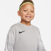 Nike Park IV Goalkeepers Long Sleeve Football Shirt Kids Grey Black