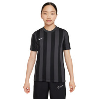 Nike Football Shirt Striped Division IV Kids Anthracite